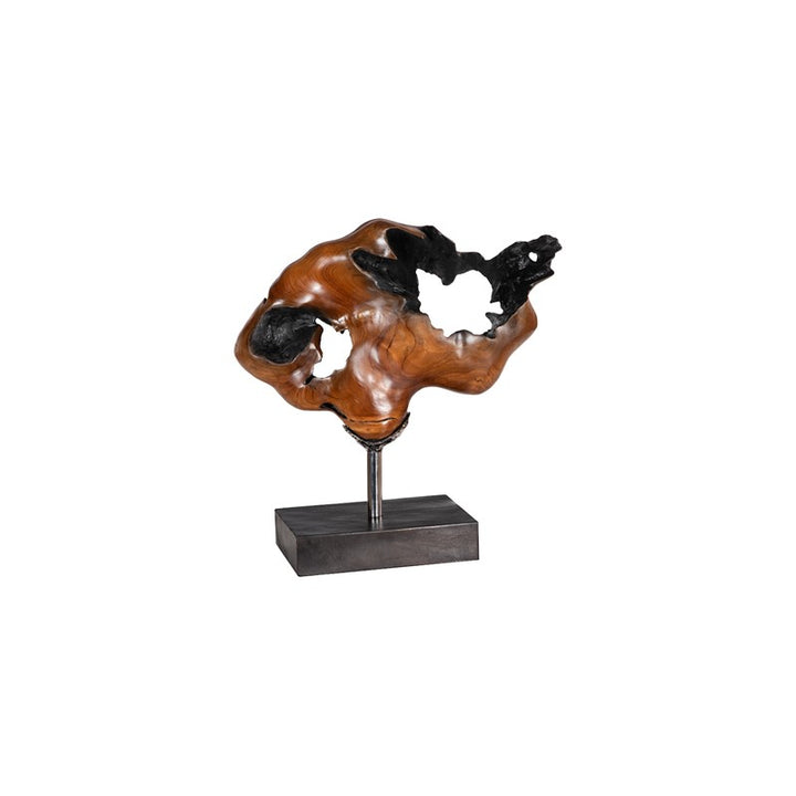 Metallurgy Wood Sculpture