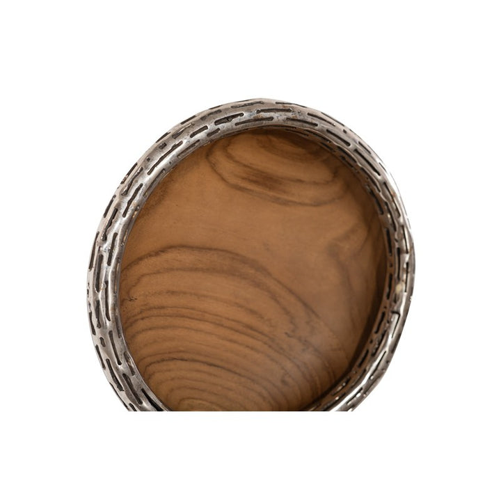 Teak Wood Bowl Wall Art