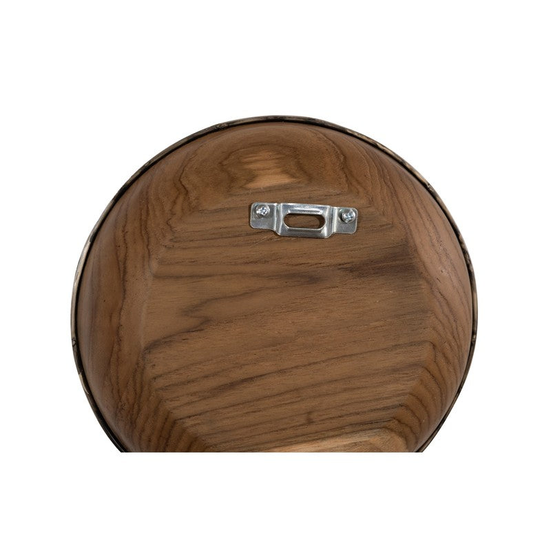 Teak Wood Bowl Wall Art