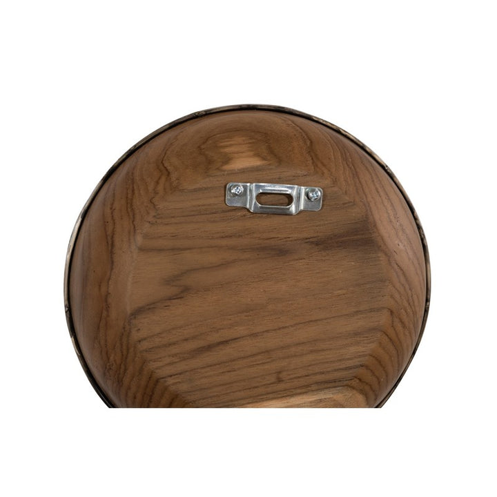 Teak Wood Bowl Wall Art