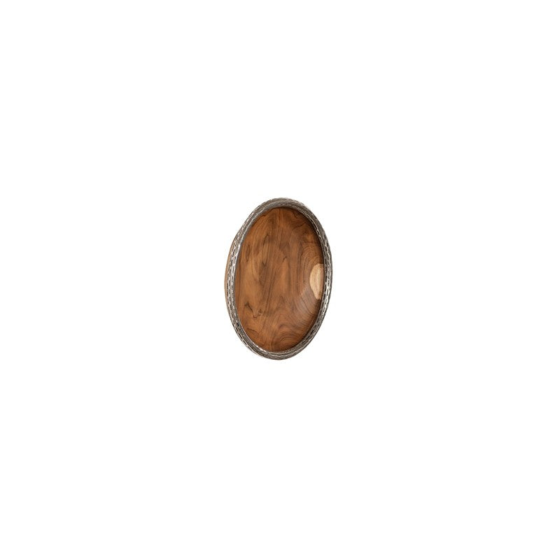 Teak Wood Bowl Wall Art