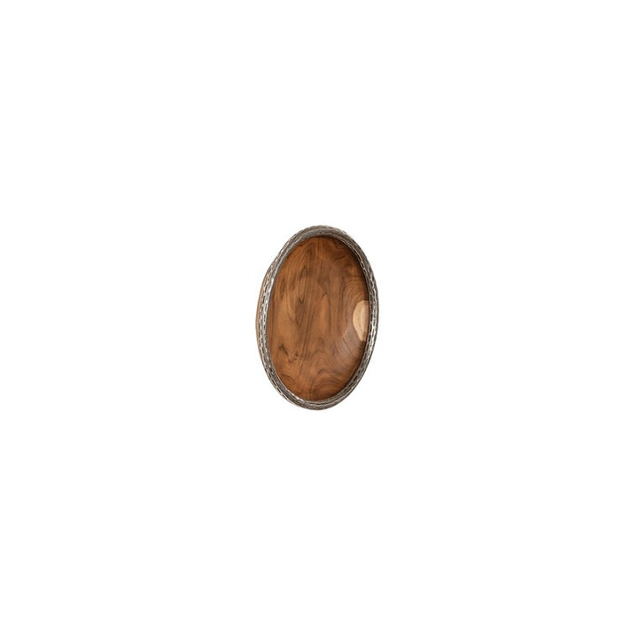 Teak Wood Bowl Wall Art