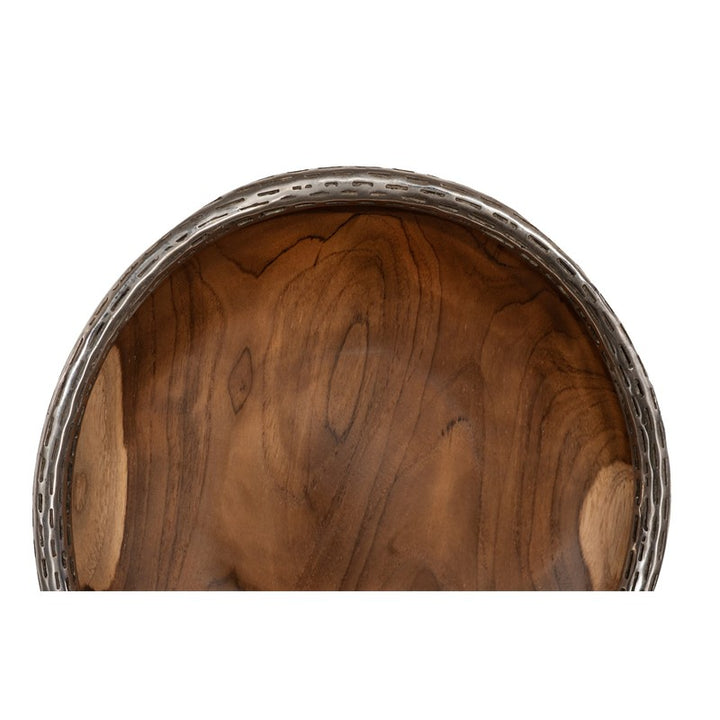 Teak Wood Bowl Wall Art