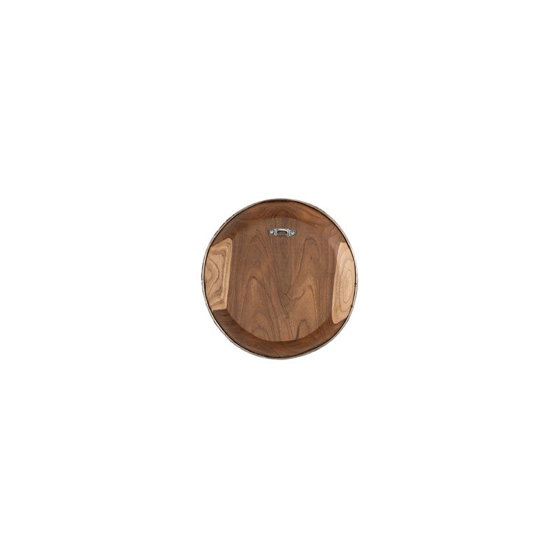 Teak Wood Bowl Wall Art