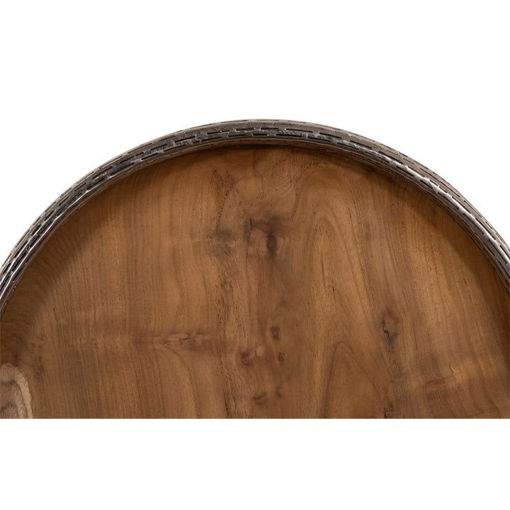 Teak Wood Bowl Wall Art