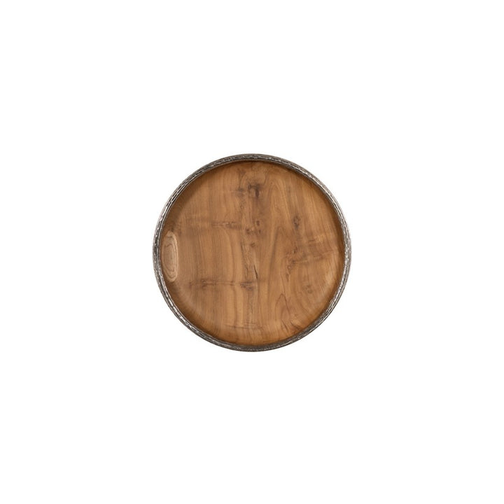 Teak Wood Bowl Wall Art
