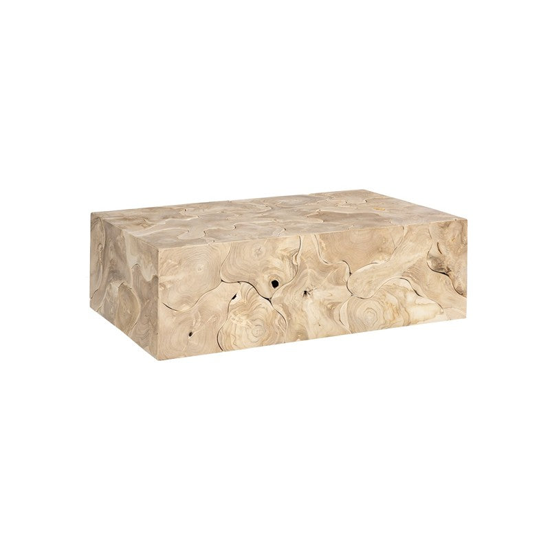 Teak Slice Coffee Table
