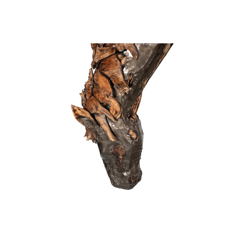 Mustang Horse Armored  Sculpture