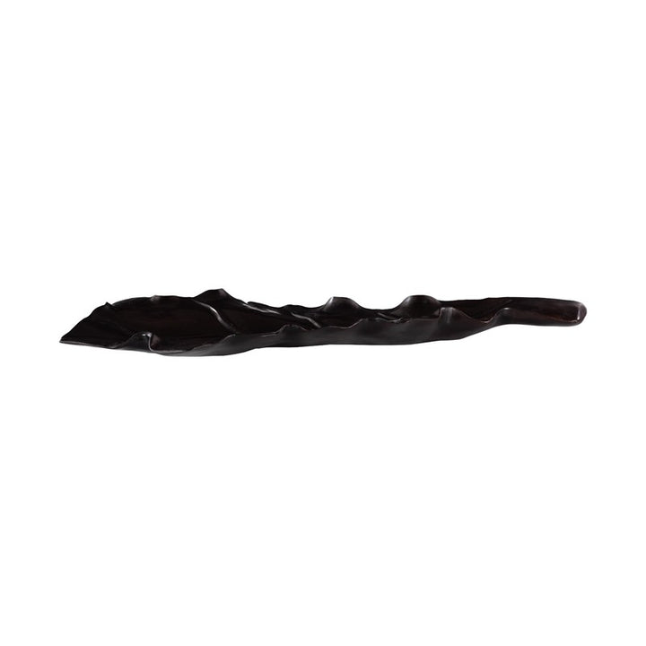 Leaf Bowl, Teak Wood,  Black Finish