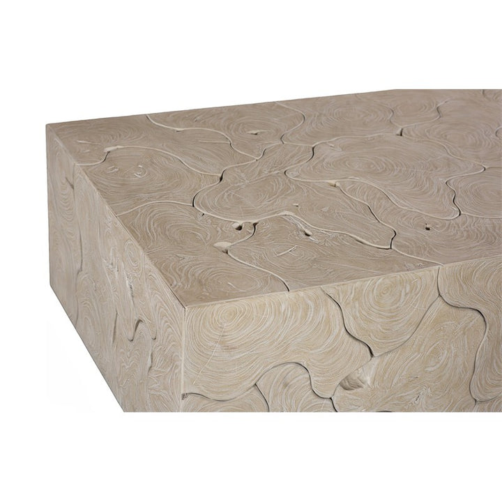 Teak Slice Coffee Table