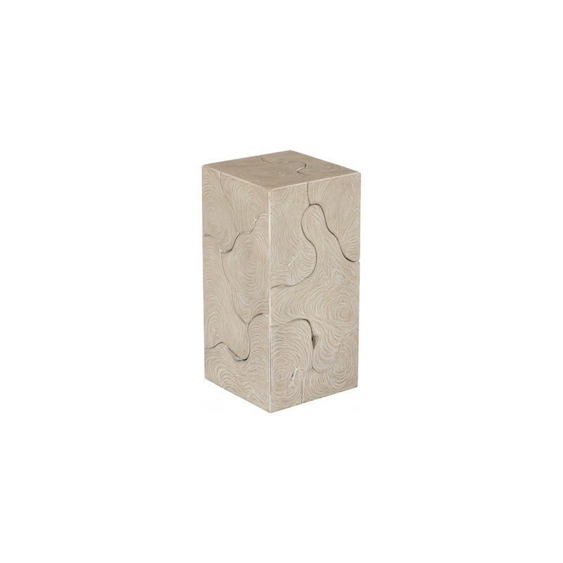 Teak Slice Pedestal