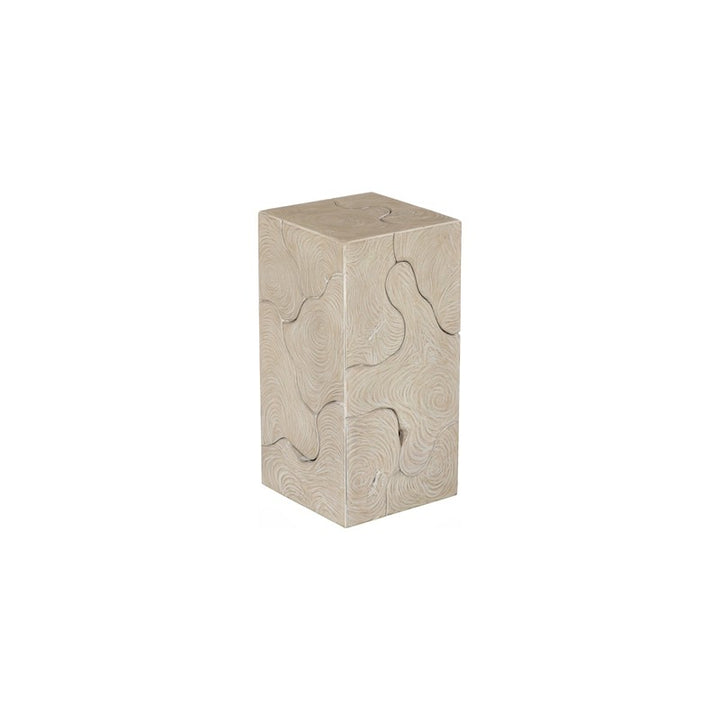 Teak Slice Pedestal