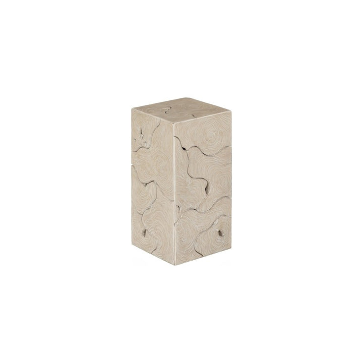Teak Slice Pedestal