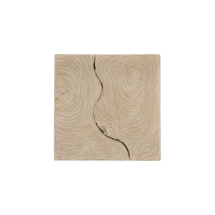 Teak Slice Pedestal