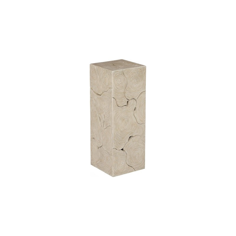 Teak Slice Pedestal