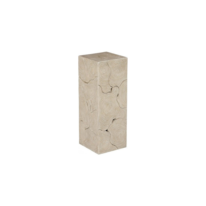 Teak Slice Pedestal