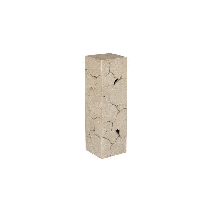 Teak Slice Pedestal