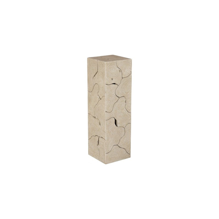 Teak Slice Pedestal