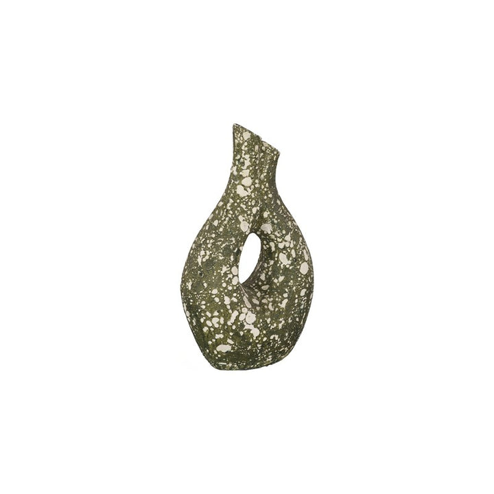 Olive Oil Vase Green