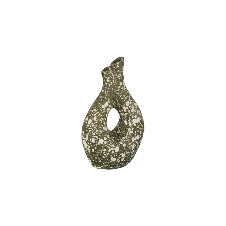 Olive Oil Vase Green
