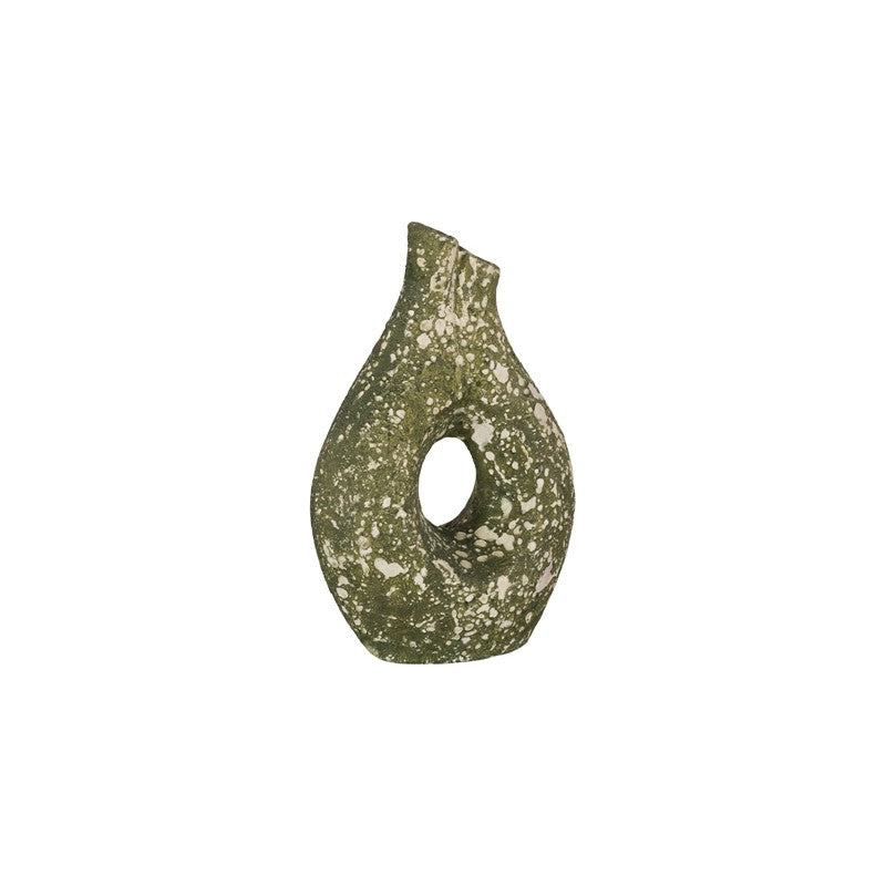 Olive Oil Vase Green