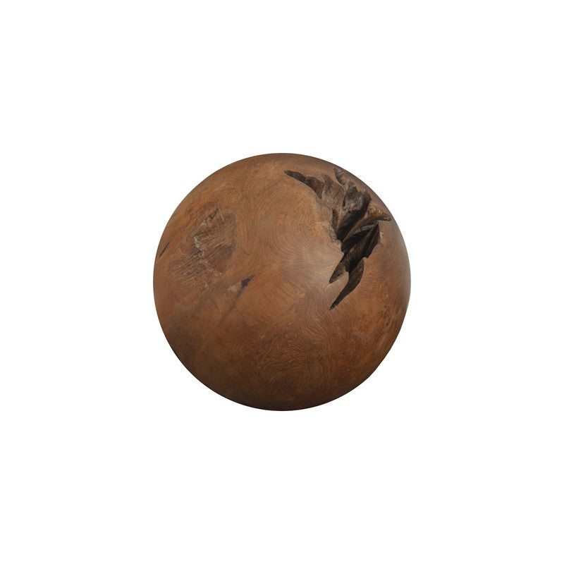 Teak Wood Ball, Medium