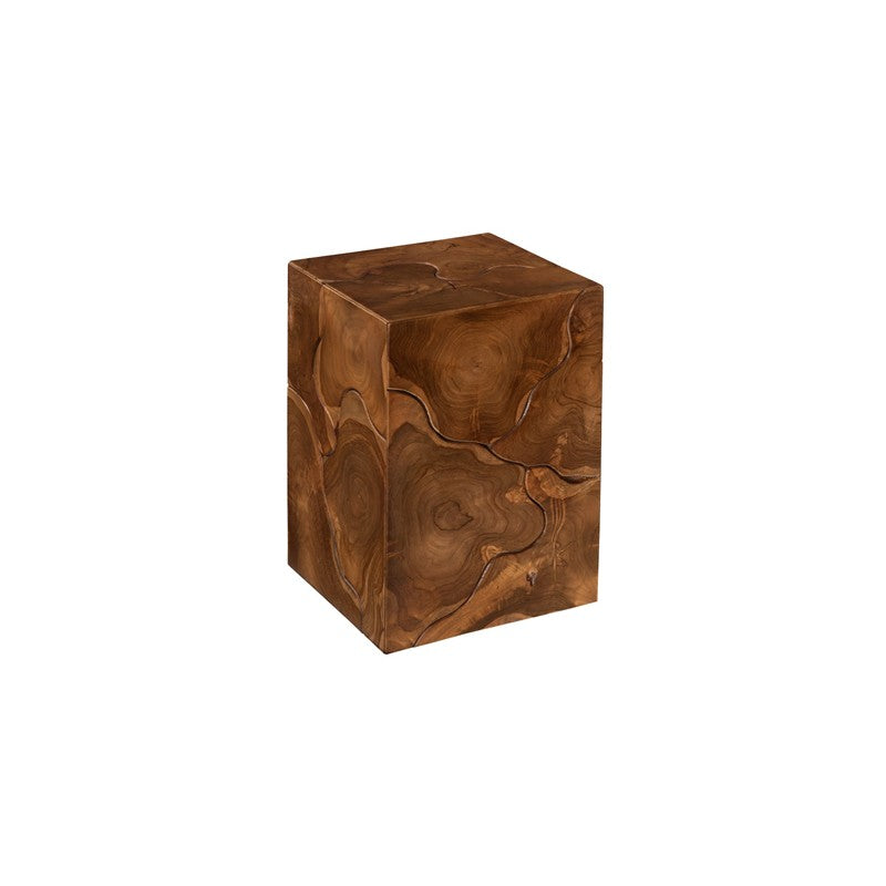 Teak Slice Stool