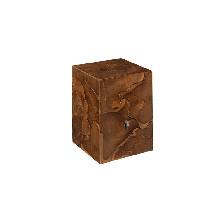 Teak Slice Stool