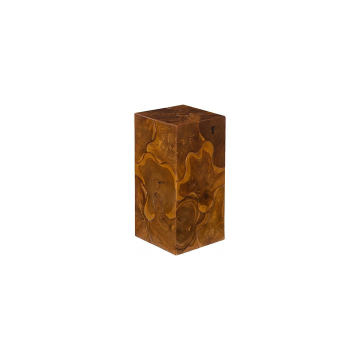 Teak Slice Pedestal