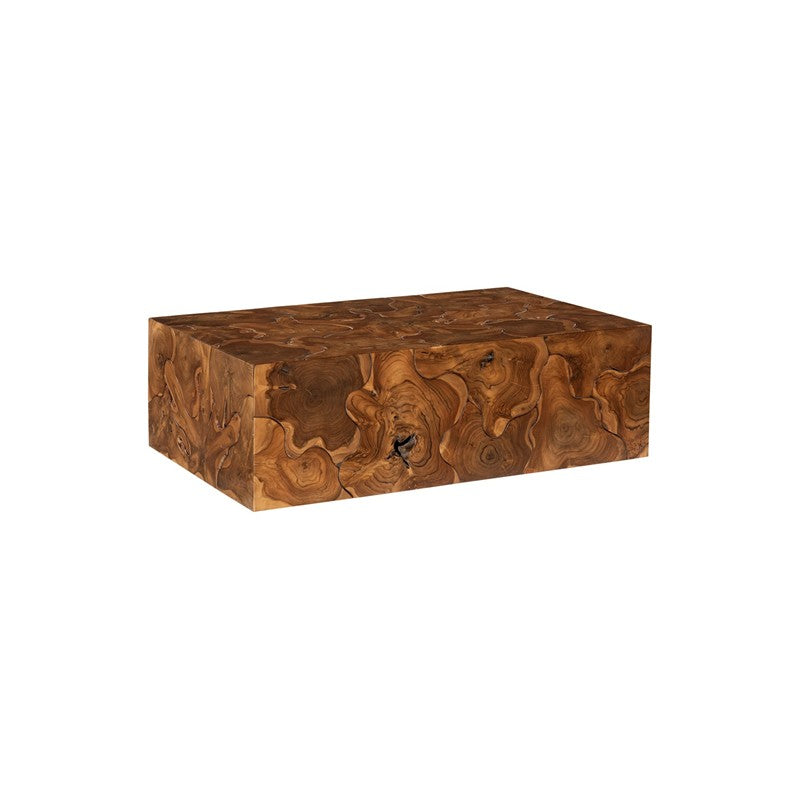 Teak Slice Coffee Table
