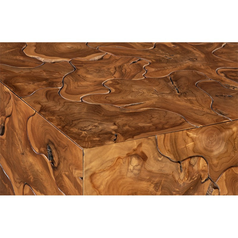 Teak Slice Coffee Table
