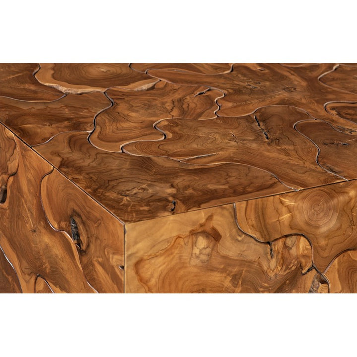 Teak Slice Coffee Table