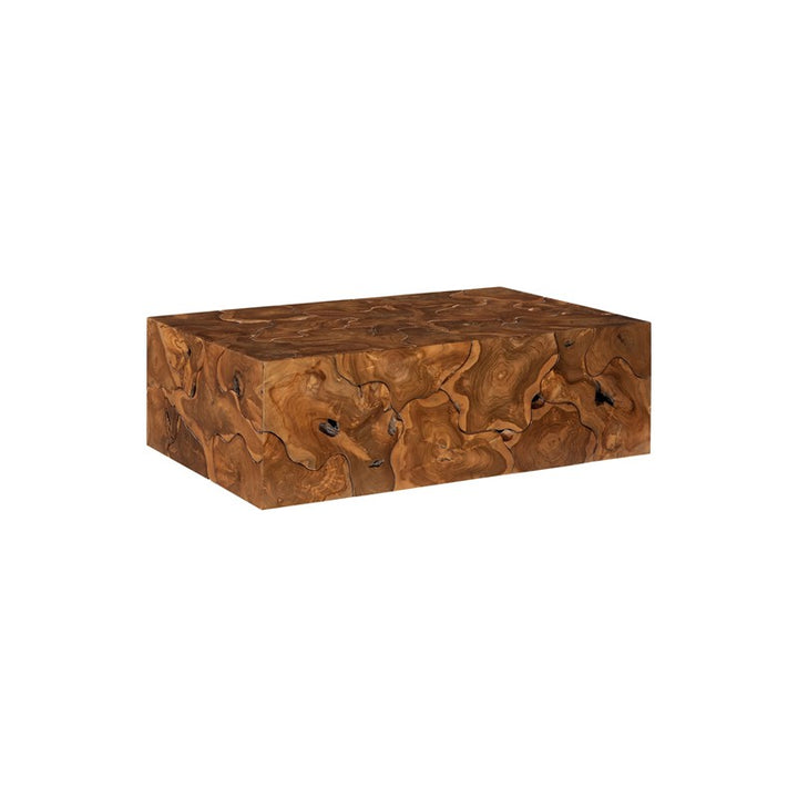 Teak Slice Coffee Table