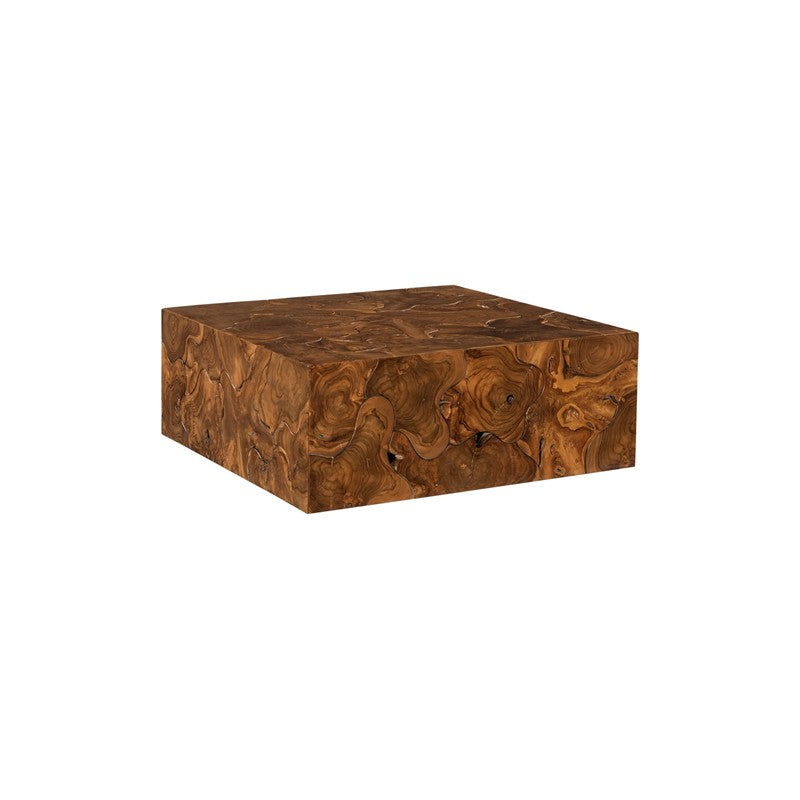 Teak Slice Coffee Table