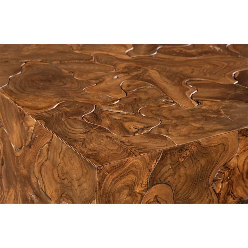 Teak Slice Coffee Table