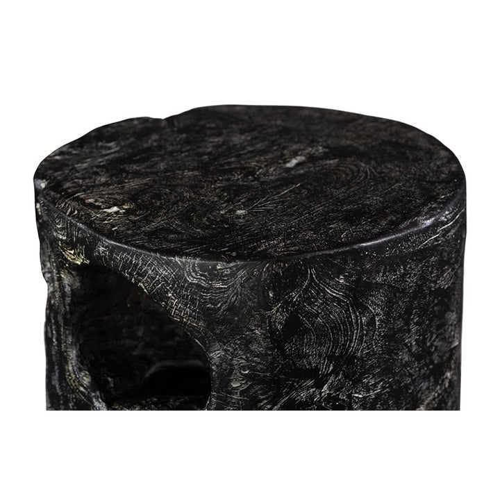 Black Wash Stool
