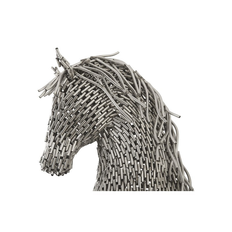 Horse Pipe Sculpture, Rearing