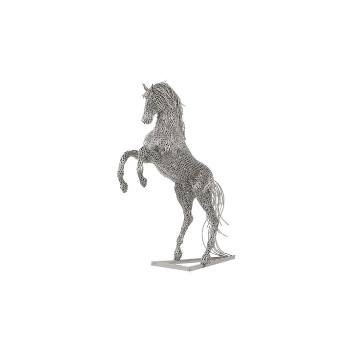 Horse Pipe Sculpture, Rearing