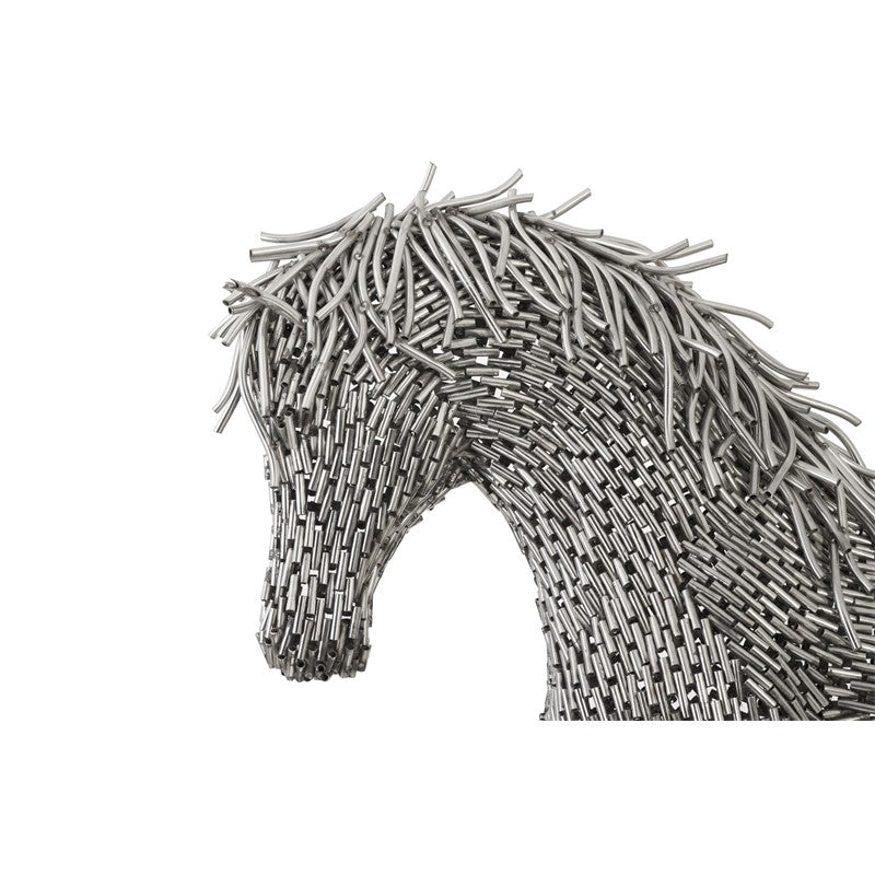 Horse Pipe Sculpture, Walking