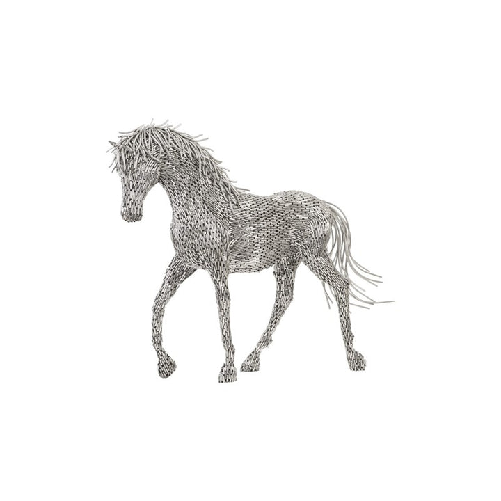 Horse Pipe Sculpture, Walking