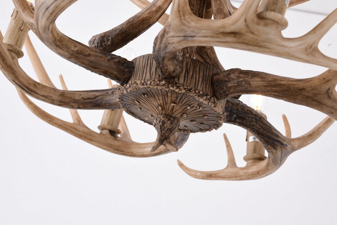 IL07 Chandelier Six Light Pendant
