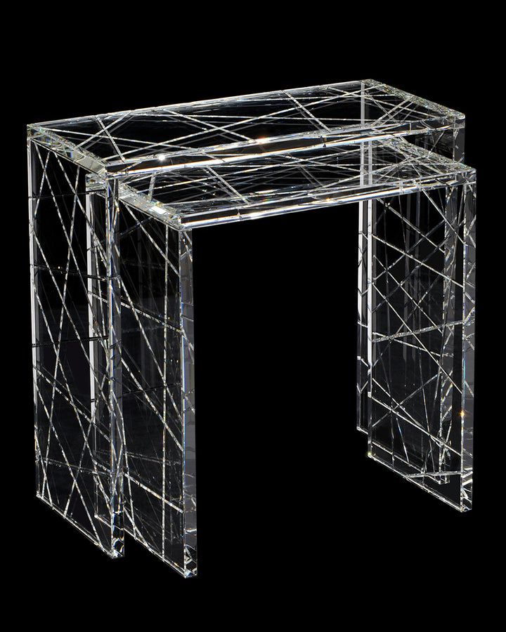 Crystal Nesting Table