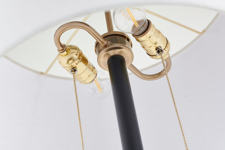 JFL123HL-AB Two Light Floor Lamp