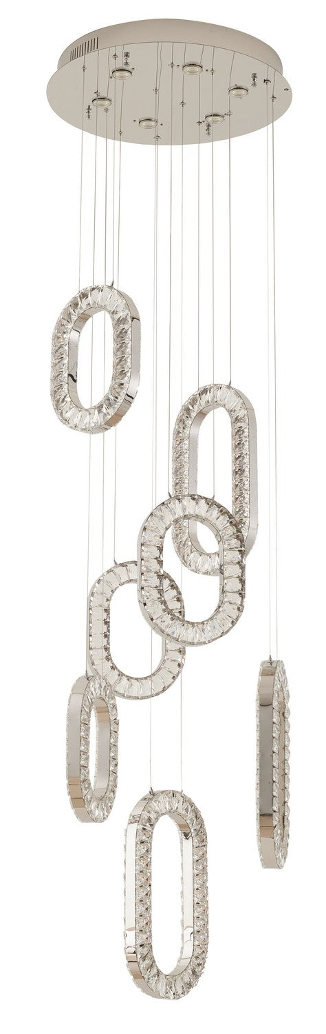 JP21C24CH Six Light Chandelier
