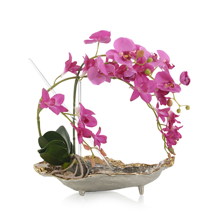 Orchid On The Rock
