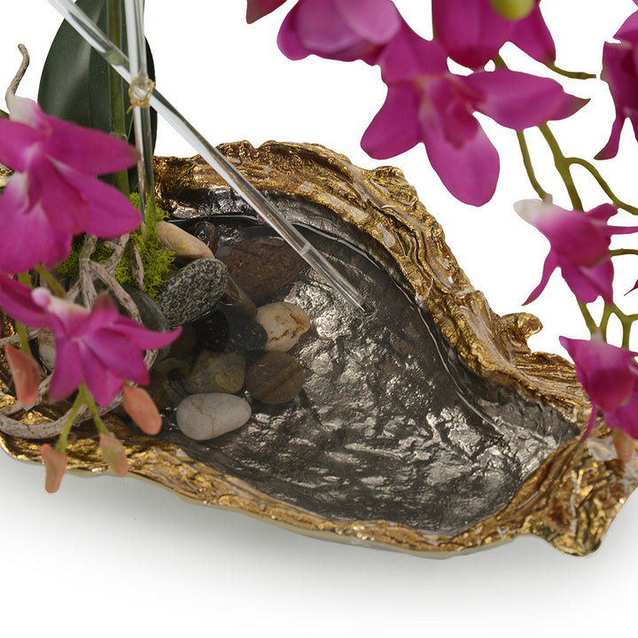 Orchid On The Rock