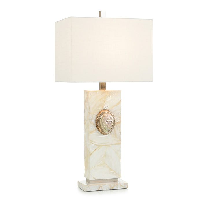 Shell on Shell Table Lamp