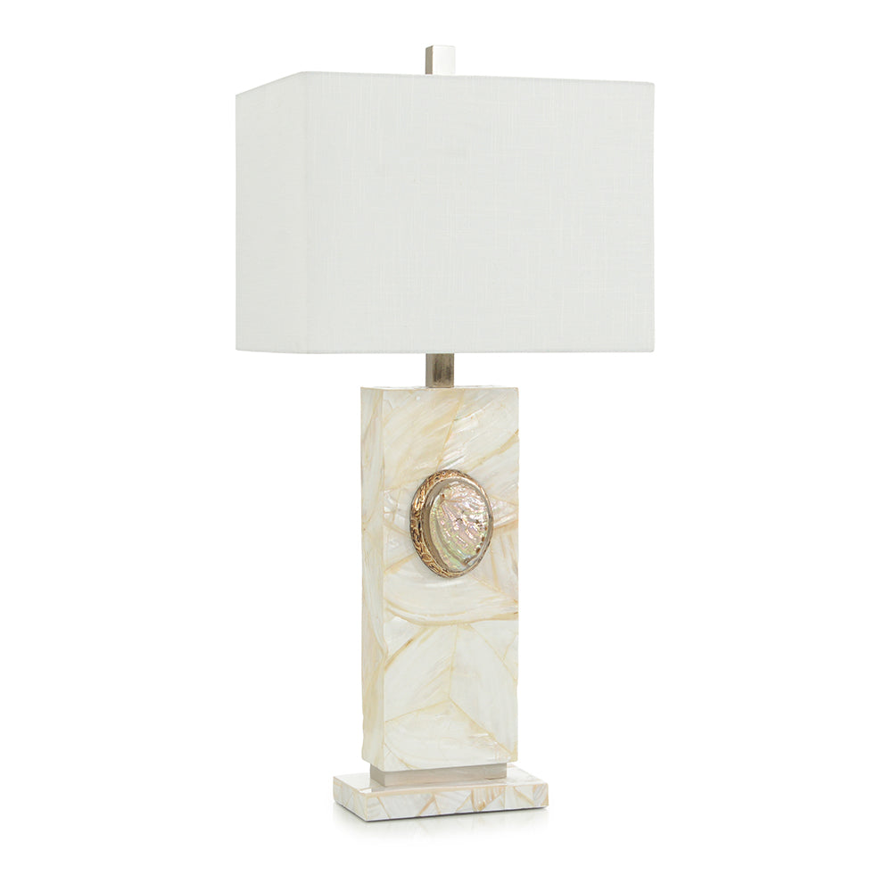 Shell on Shell Table Lamp