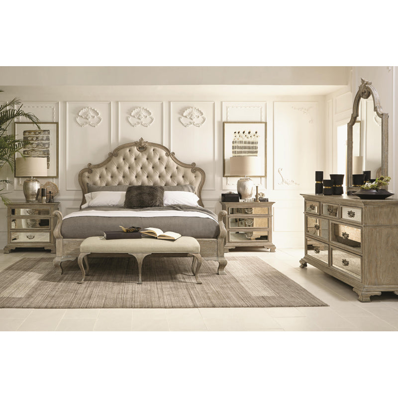 Campania Panel Bed-King