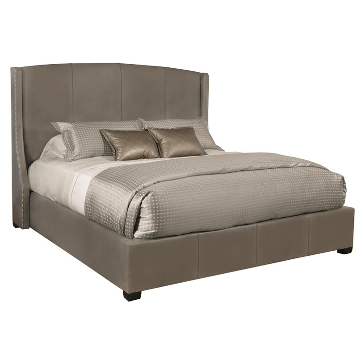 Cooper Leather Shelter Bed-King